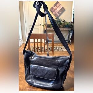 Coronado Leather Co Concealed Carry Shoulder Crossbody Handbag Dark Brown